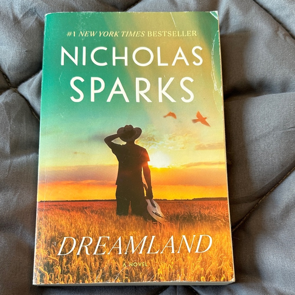 Dreamland Paperback Book - Green/Orange Cover